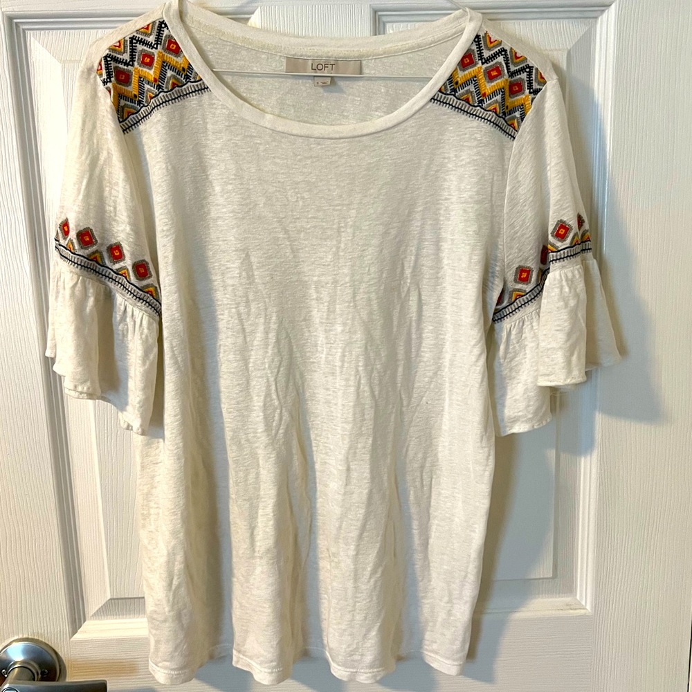 White top from the Loft